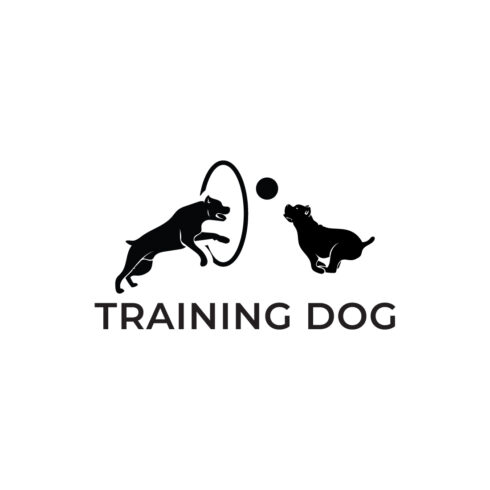Training Dog Logo Vector Design Template main cover.