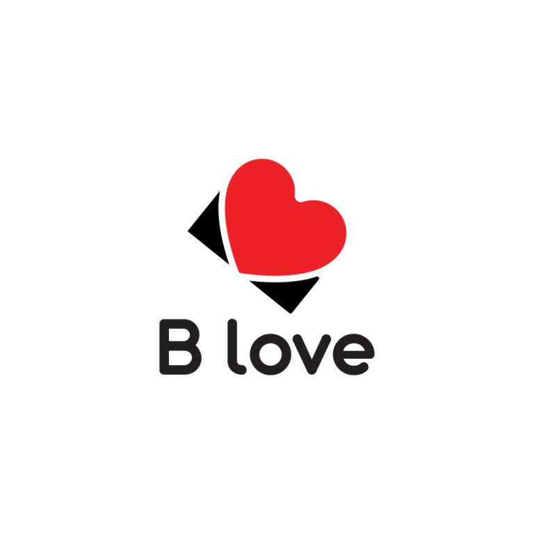 B Love Logo Vector Design Template | MasterBundles