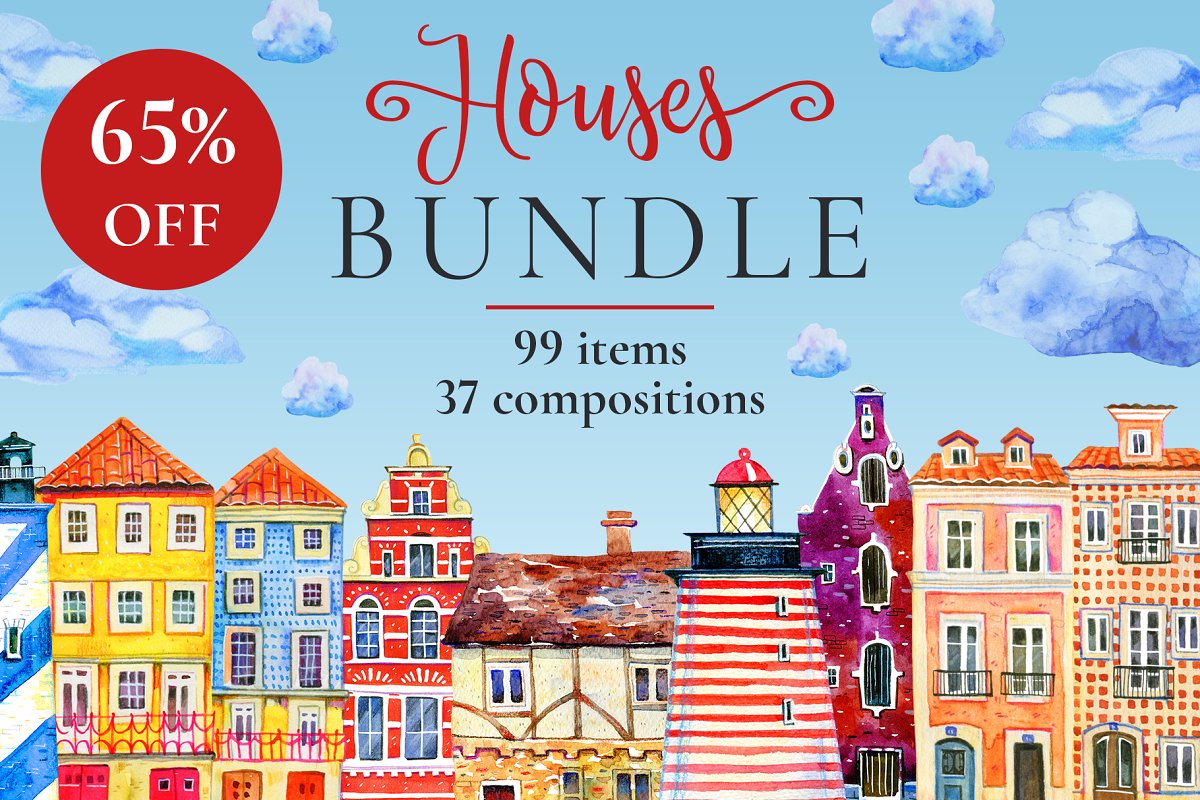 Cover image of Houses Bundle.