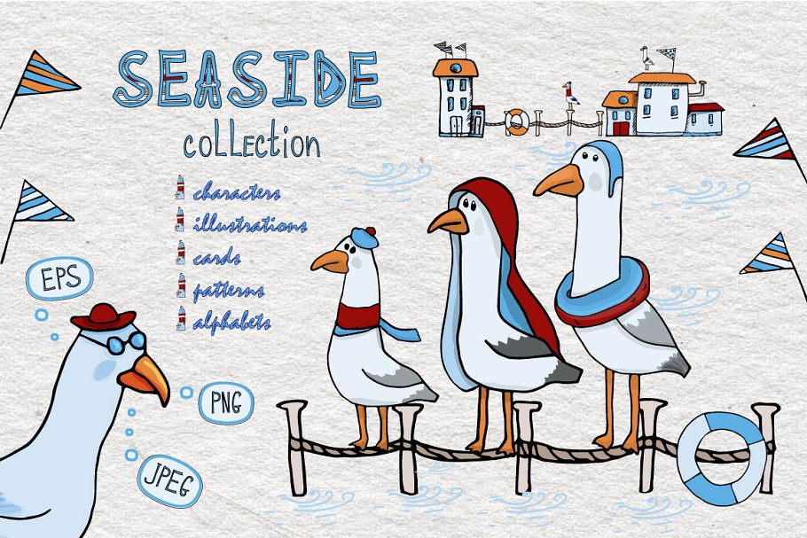 Cover image of Seaside Collection.