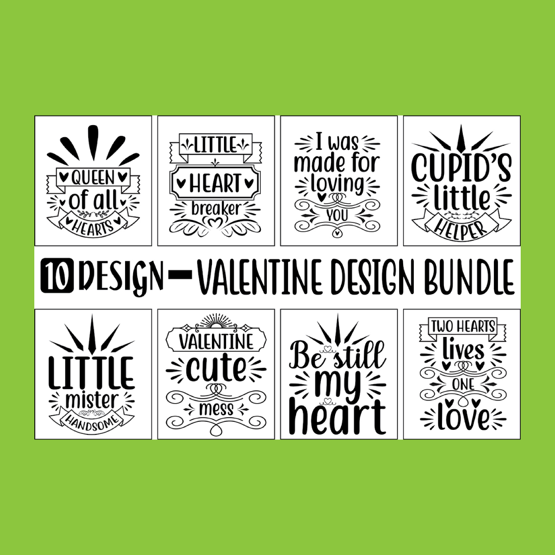 Valentines Design Bundle main cover