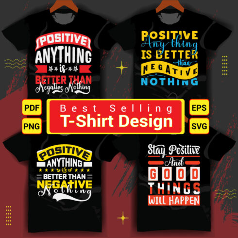 Best Selling Motivational Quote Typography T-Shirt Bundle Design main cover.