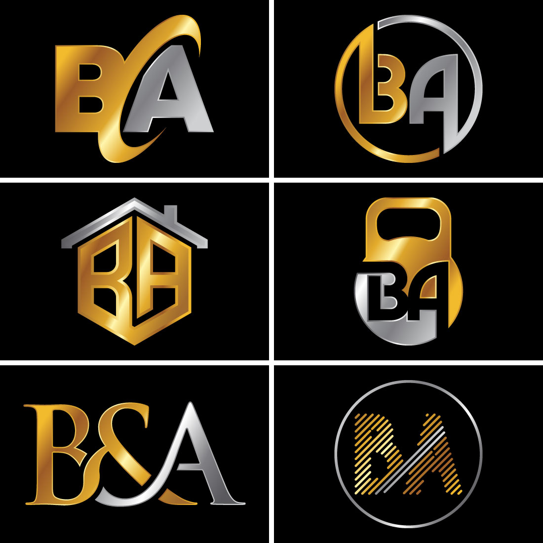 ba logo design
