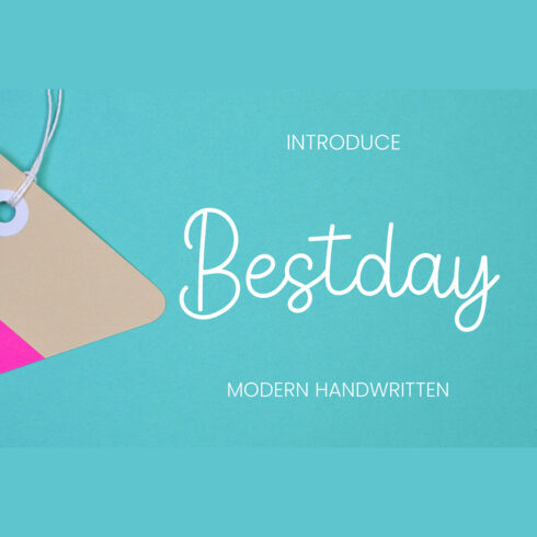 Charming Bestday font cover