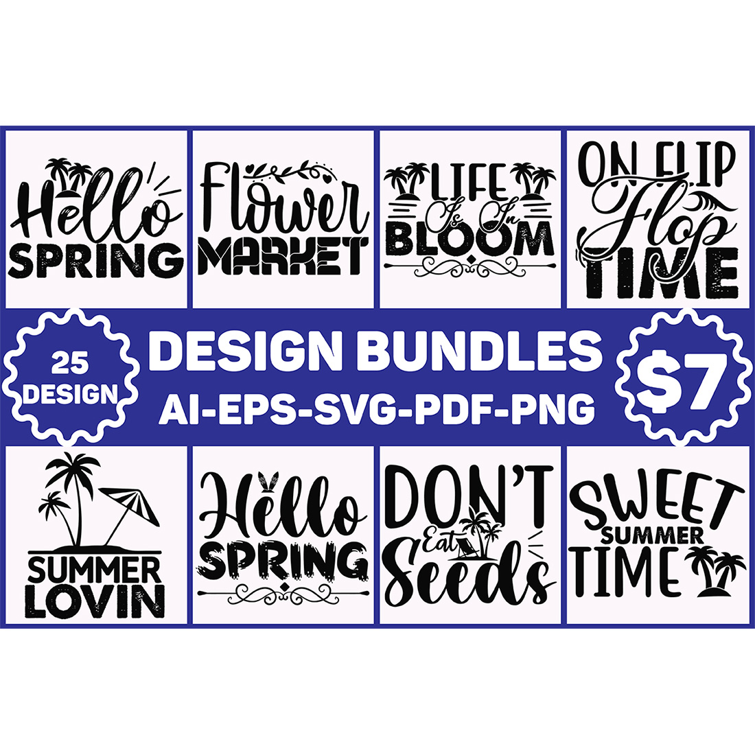 Summer Beach SVG Design Bundle - MasterBundles