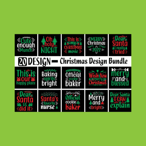 Christmas Design Bundle main cover