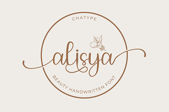 An image with text showing the wonderful Alisya font