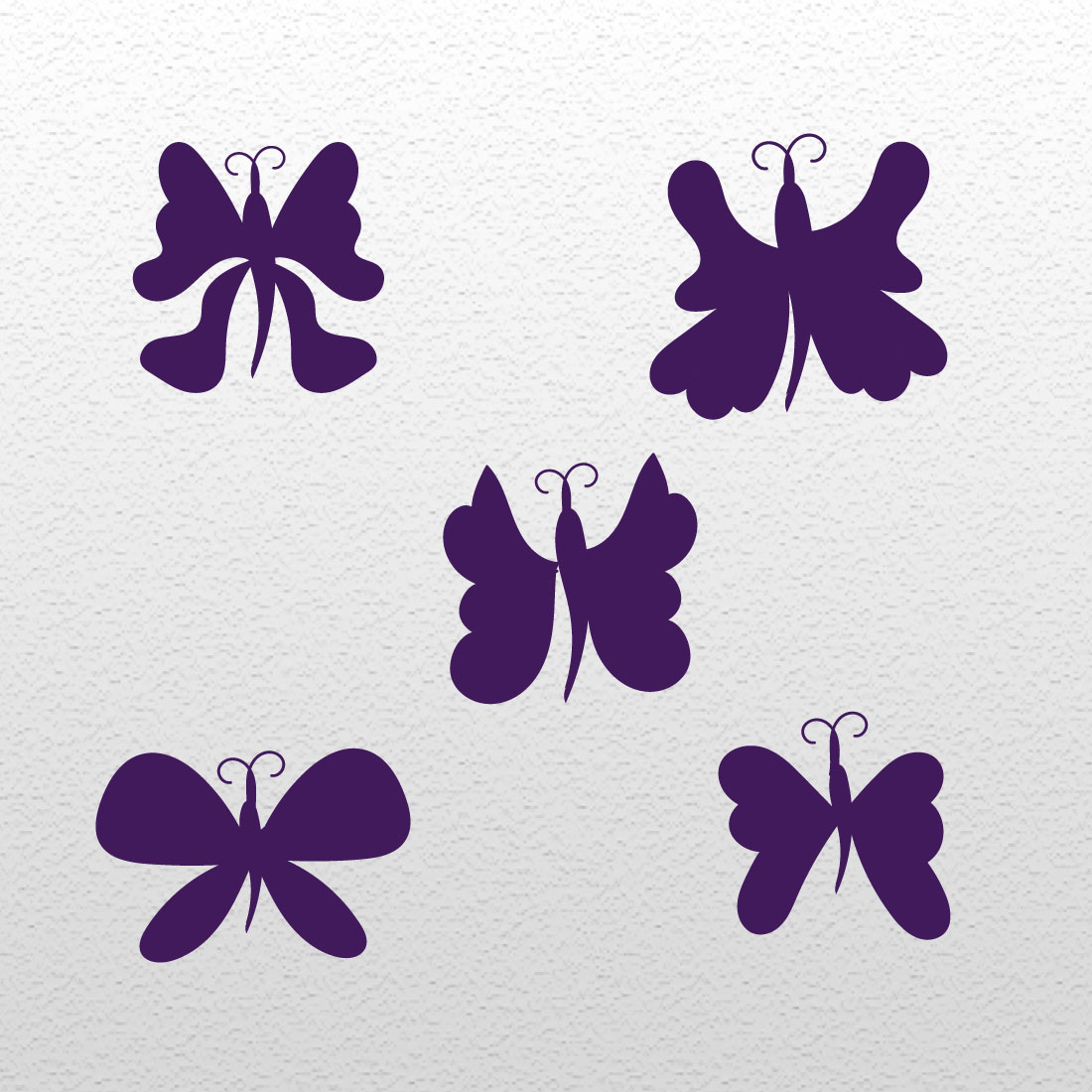 Butterfly Line Flat Art Bundle main cover