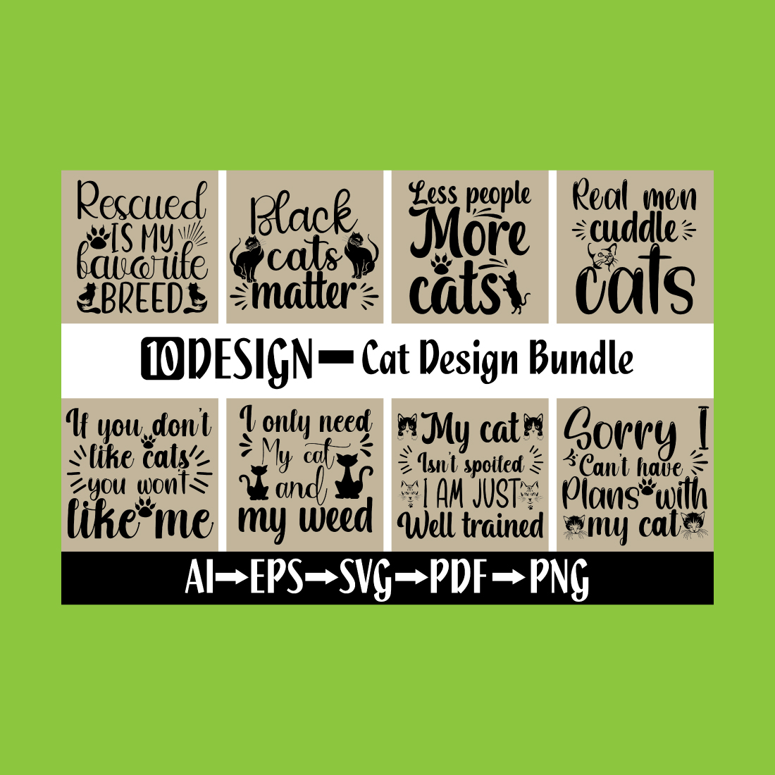 Cat Design Bundle main cover