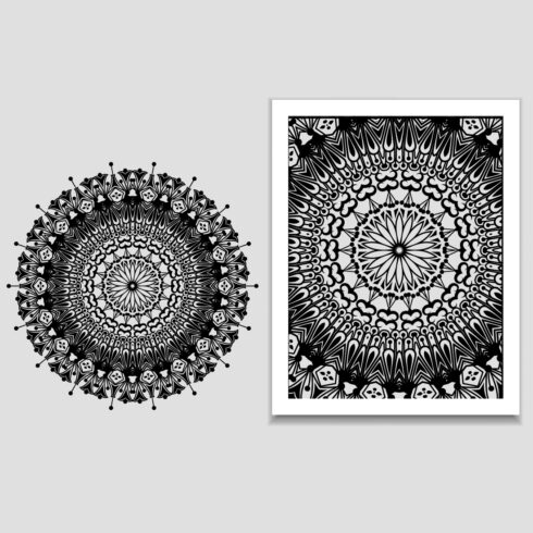 Mandala Background. Vintage Decorative Elements.