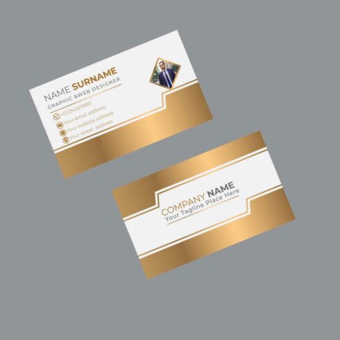 Luxury Business Card Design main cover