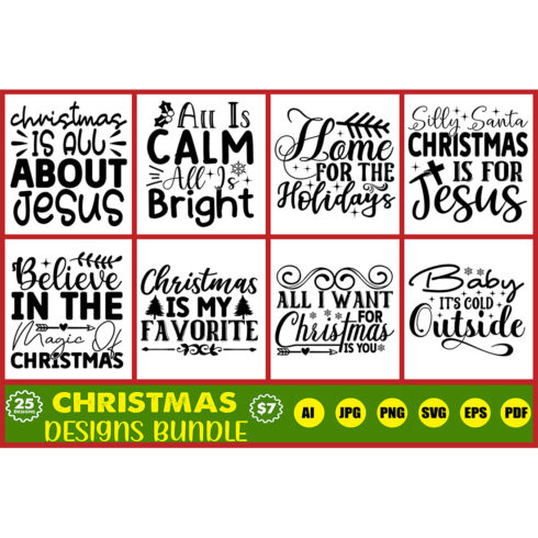 Christmas Design Bundle main cover