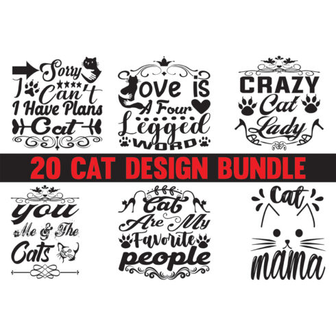 Cat Design Bundle main cover.