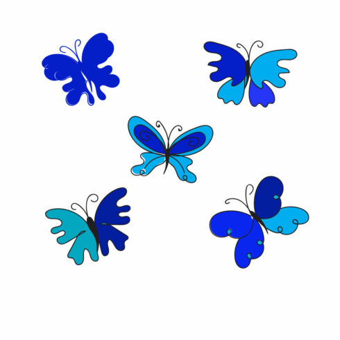 Butterfly Line Art Design main cover.