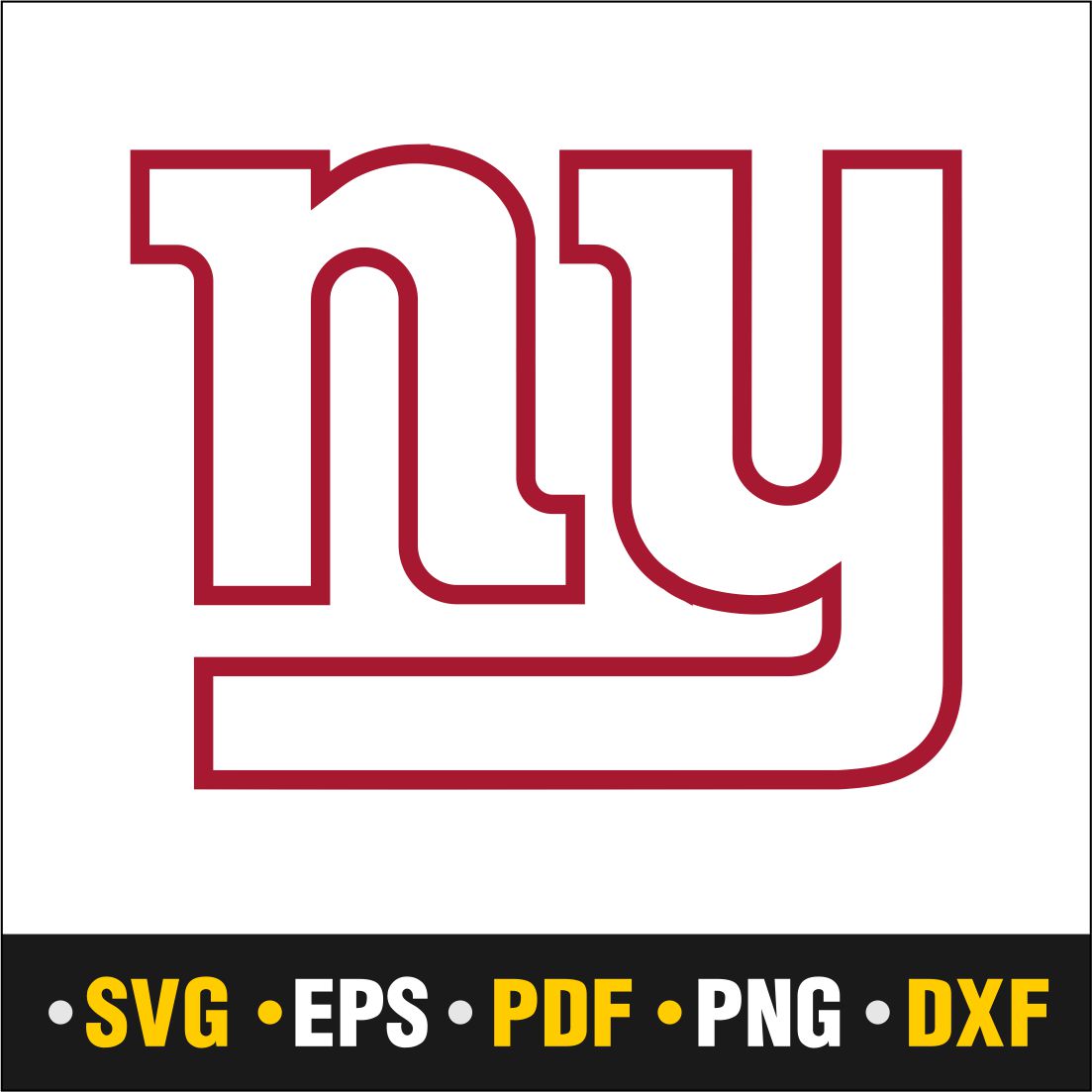 New York Giants Svg, Pdf, Png, Dxf, Eps - Masterbundles