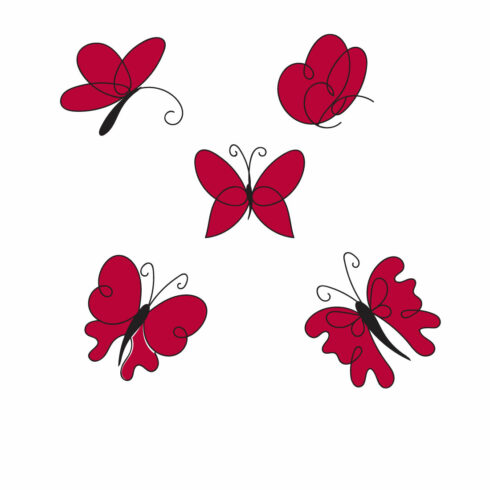 Encanto Butterfly Clipart main cover.