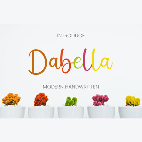 Amazing Dabella font cover