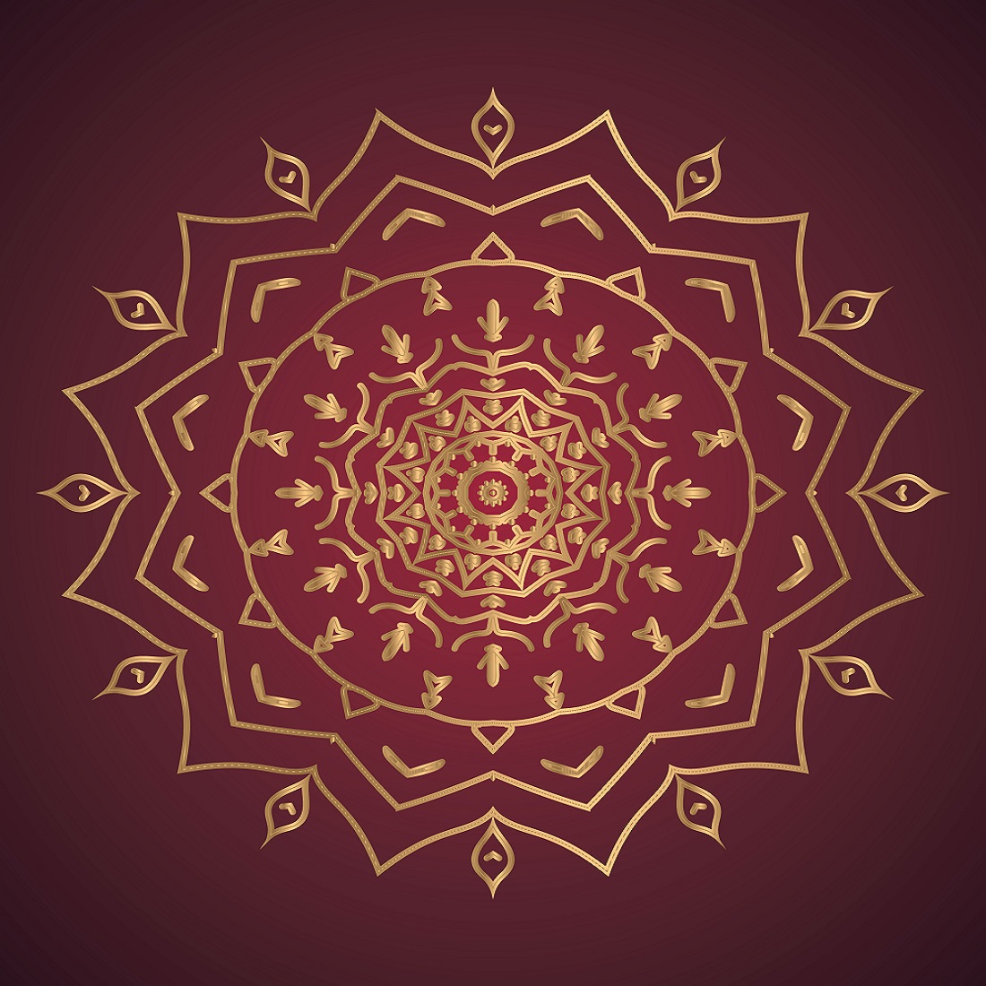 Luxury Mandala Design cover image.