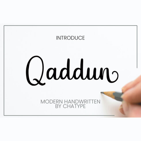 Qaddun Font main cover
