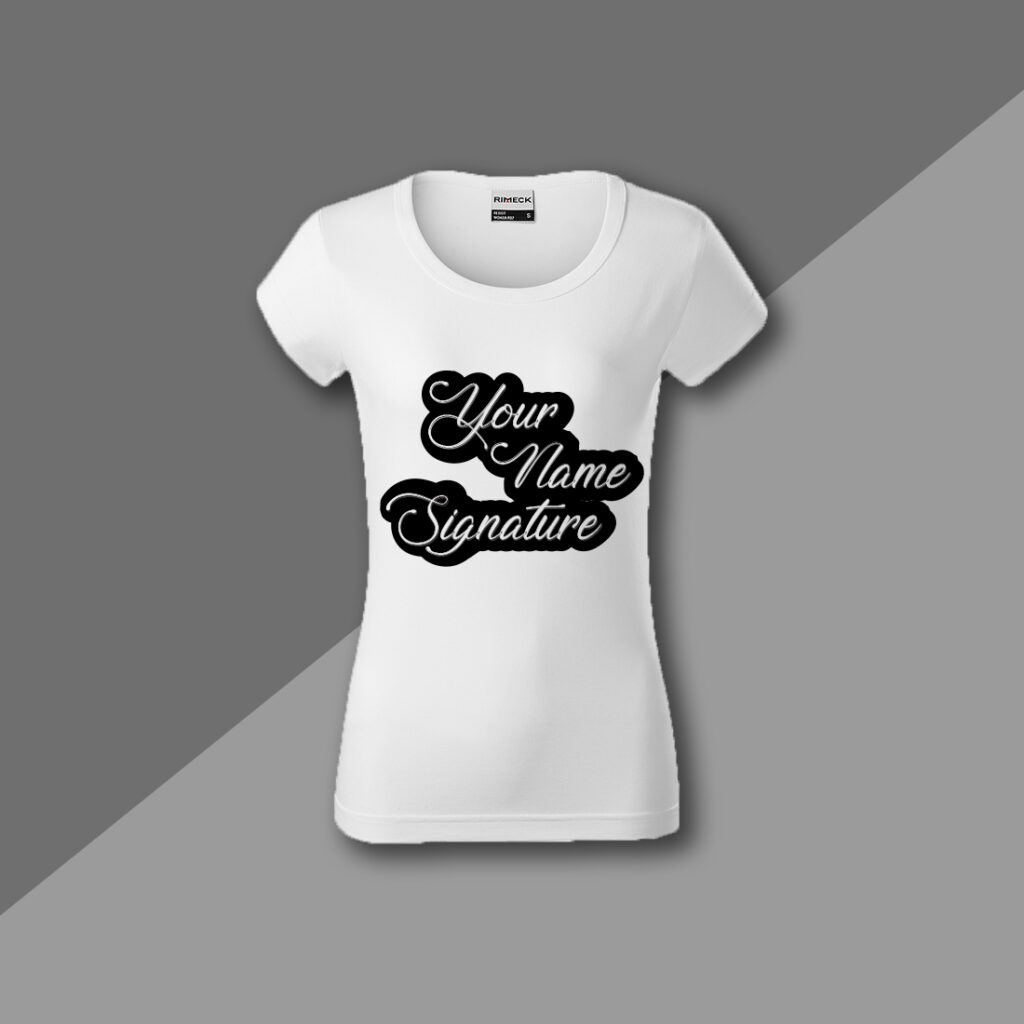 Signature TShirt Design MasterBundles