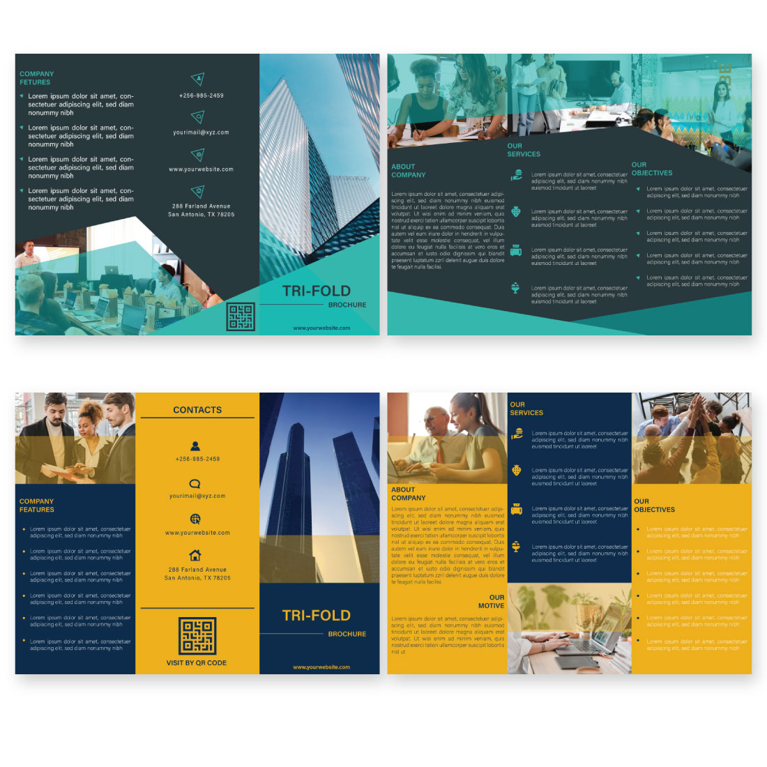 Collection of images of amazing brochure templates