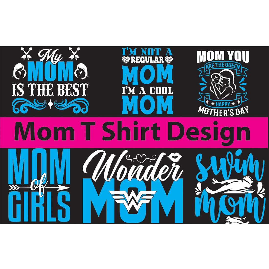 Mom SVG Designs Bundle main cover