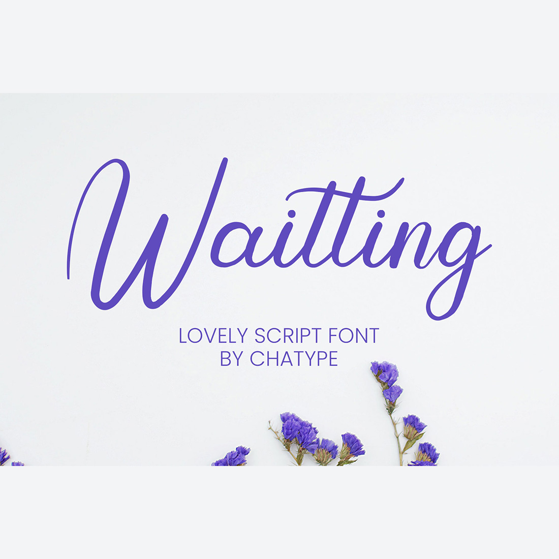 Waitting Font main cover