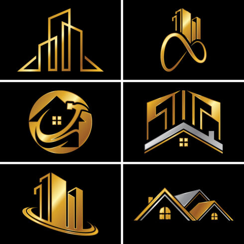 Real Estate Logo Concept main cover
