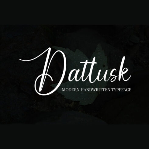 Amazing Dattusk font cover