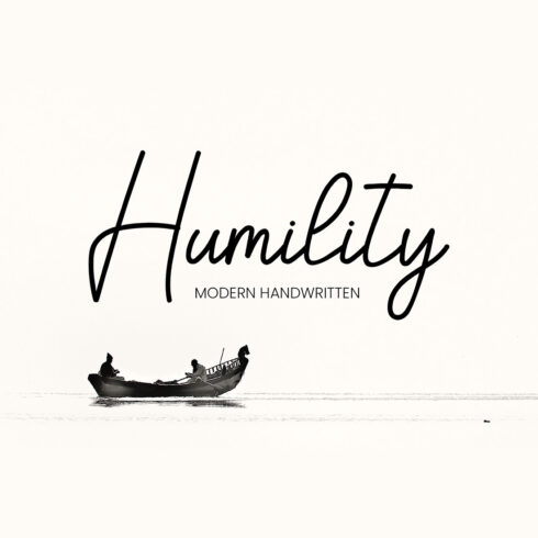 Humility Font main cover