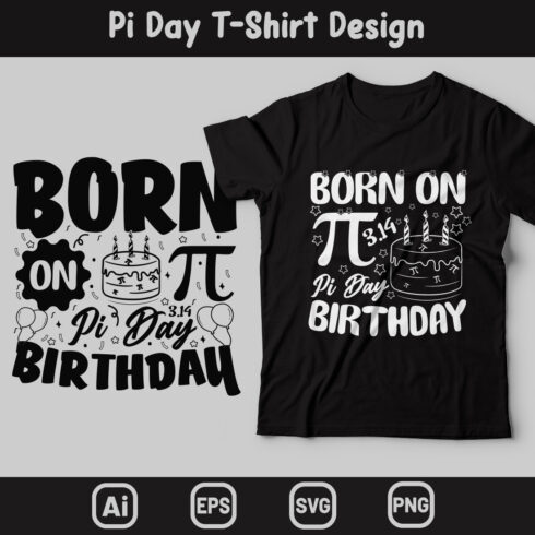 Born On Pi Day T-Shirt Design main cover