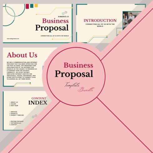 Marketing Plan Presentation Template cover image.