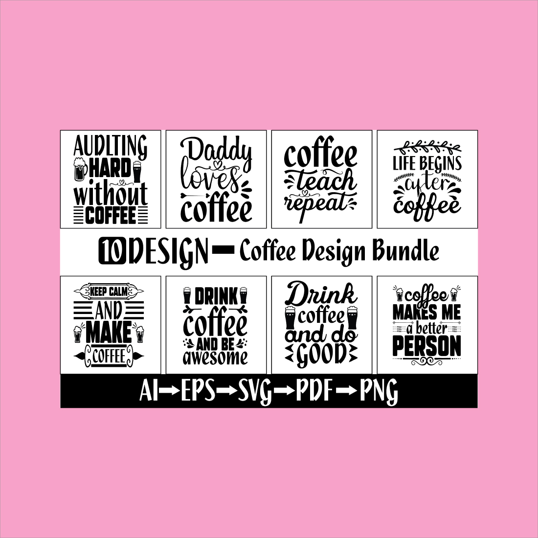 Coffee Design Bundle main cover