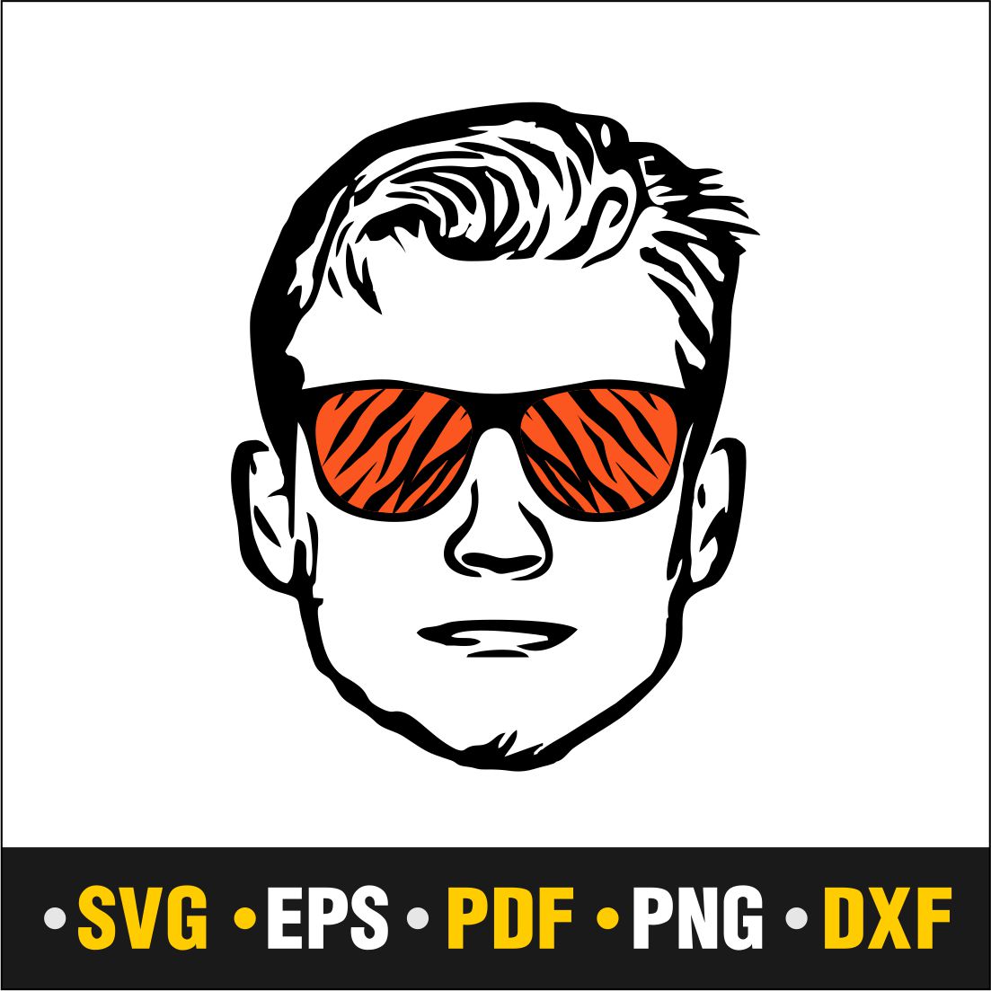 Black man face svg, svg, png, eps, dxf, pdf