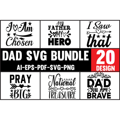 Dad SVG Designs Bundle_cover.
