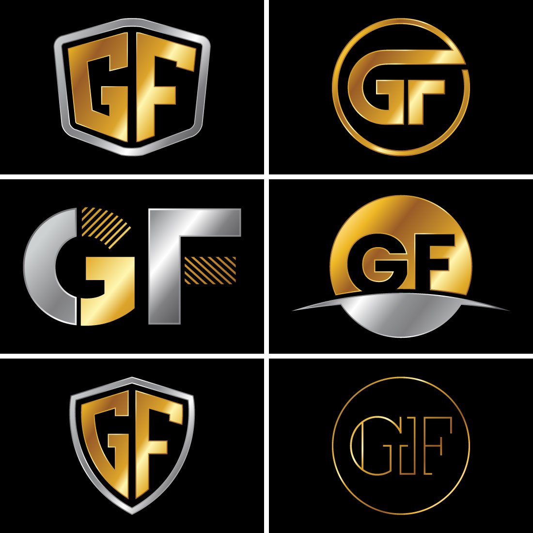 Gf Logo designs, themes, templates and downloadable graphic elements on  Dribbble