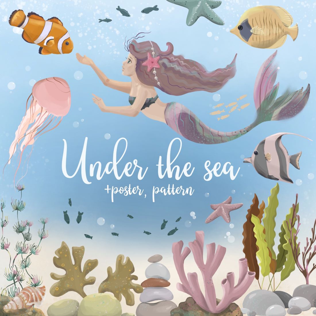Under The Sea Illustration main cover