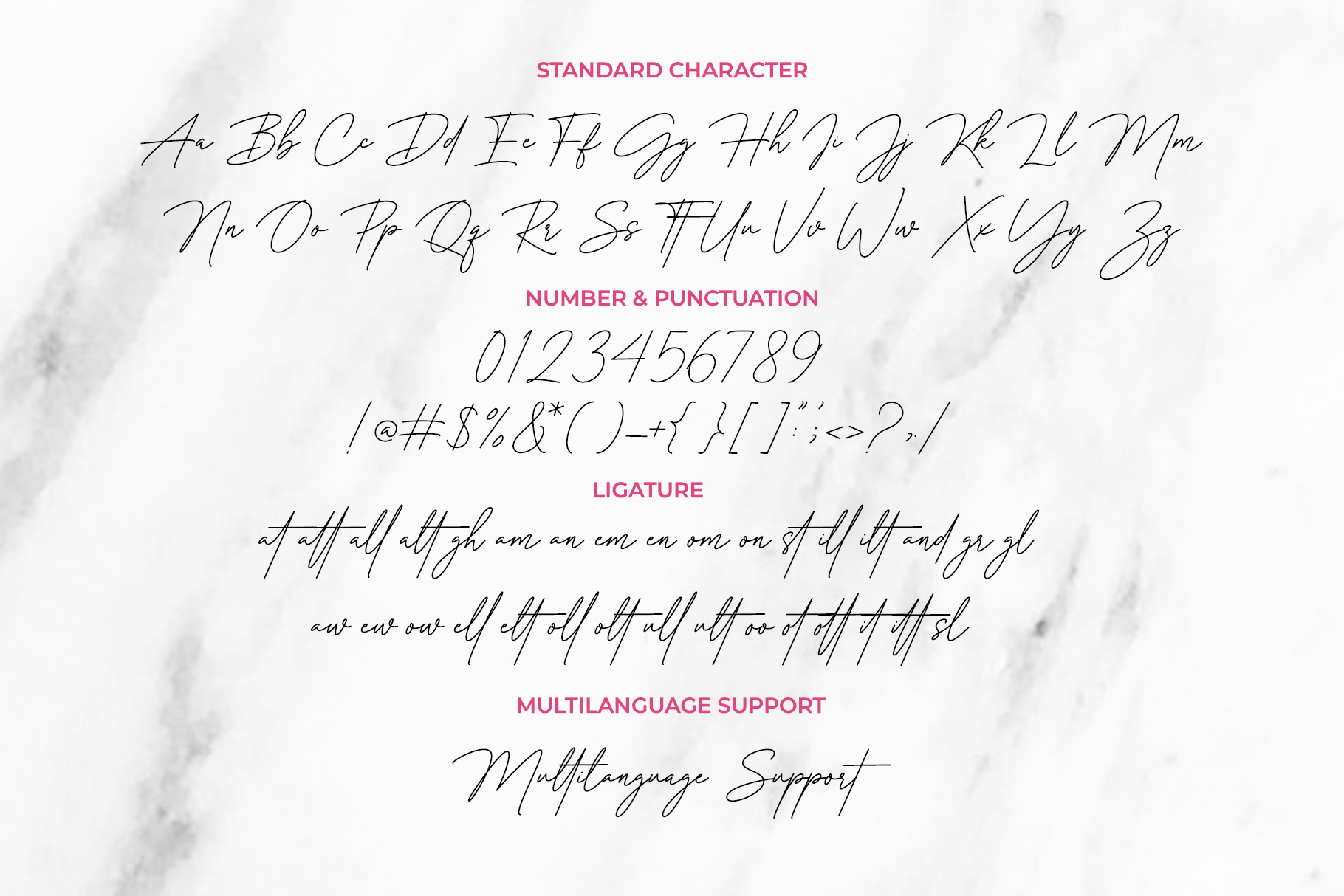 Beautiful Rosalinda Signature Font preview image.