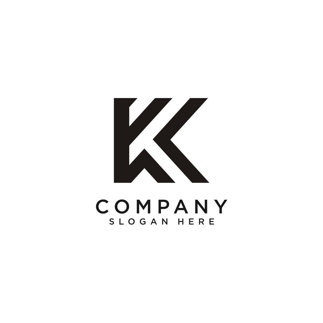 letter k logo design vector | MasterBundles