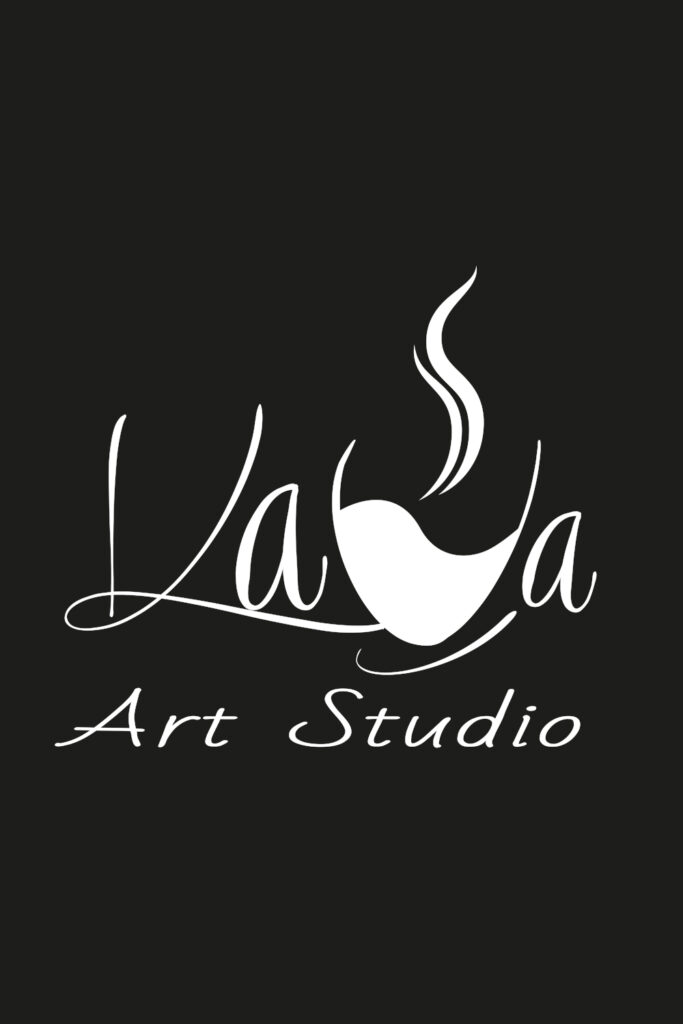 logo art studio Kava coffee MasterBundles