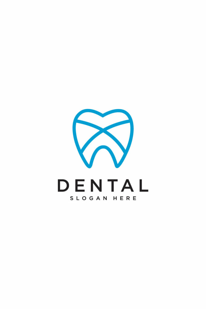 dental logo design vector | MasterBundles