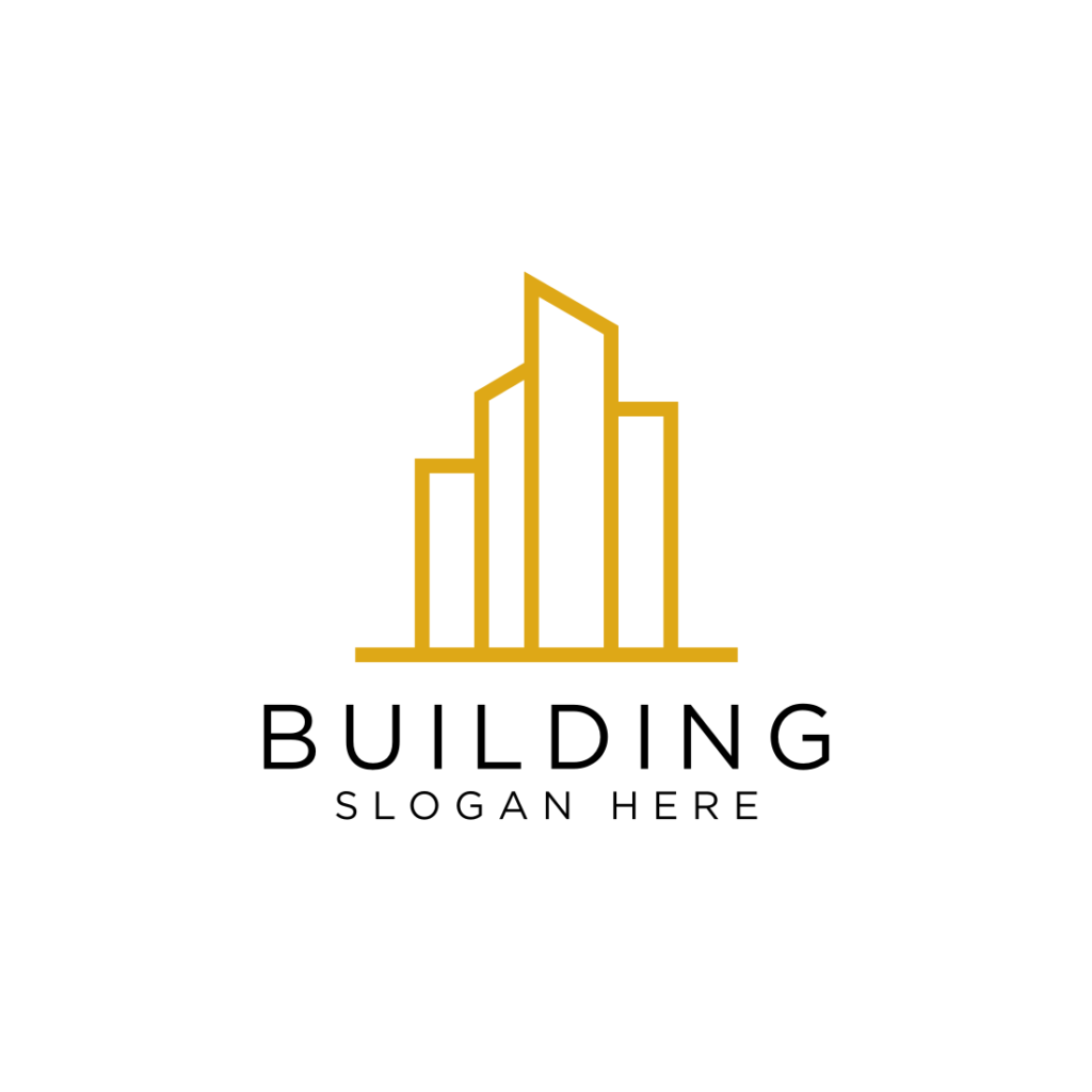 building logo design vector | MasterBundles