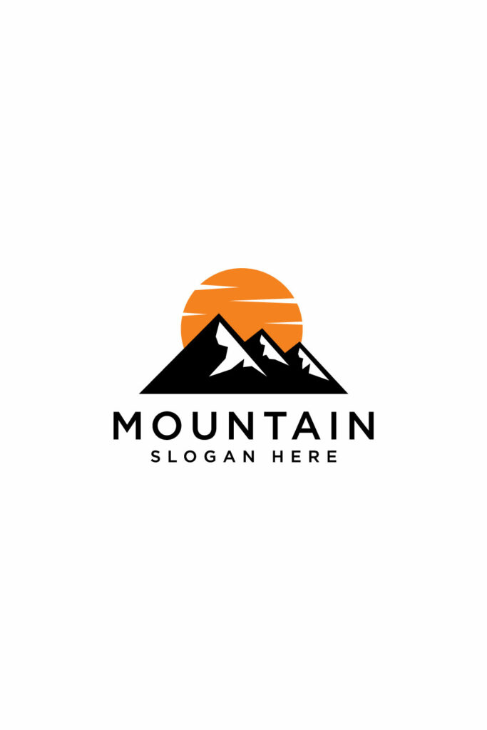 Mountain Logo Design Vector 