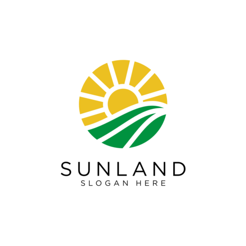 Sun And Landscape Logo Design main cover