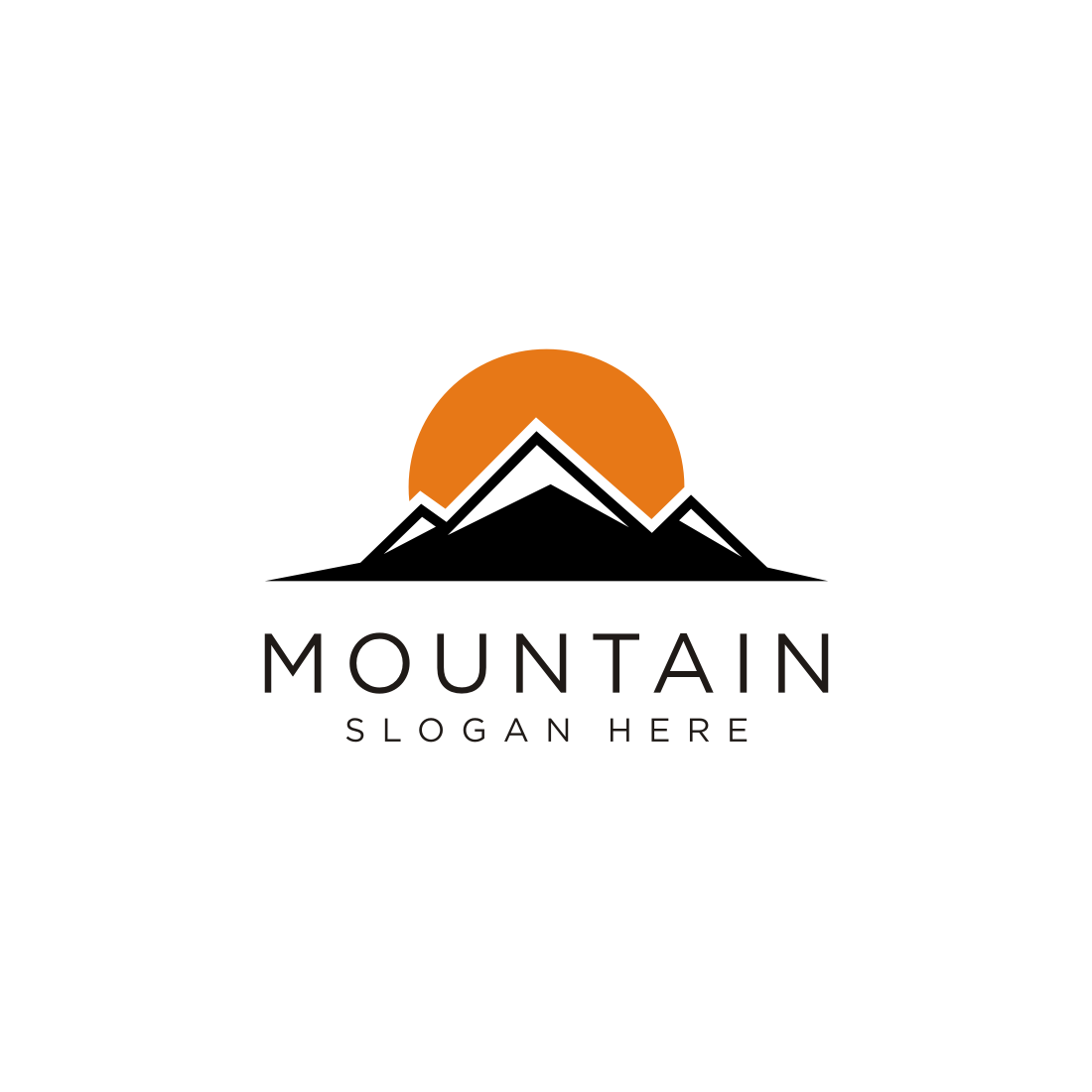 Mountain Logo Design Vector Template main cover