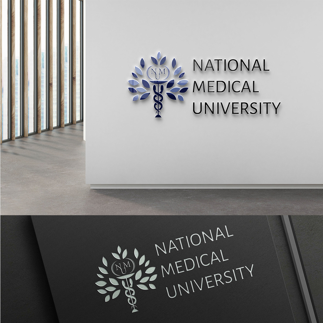 National Medical University Logo Vector cover