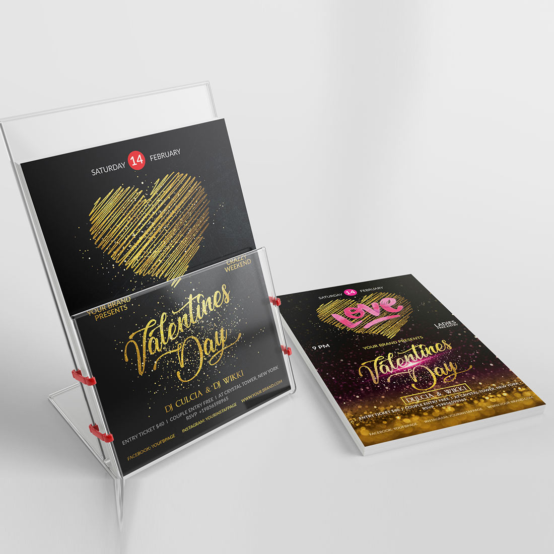 Use this flyer design for your event.