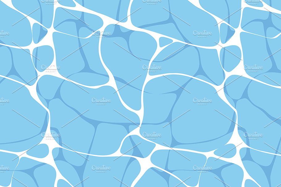 Water seamless pattern preview.