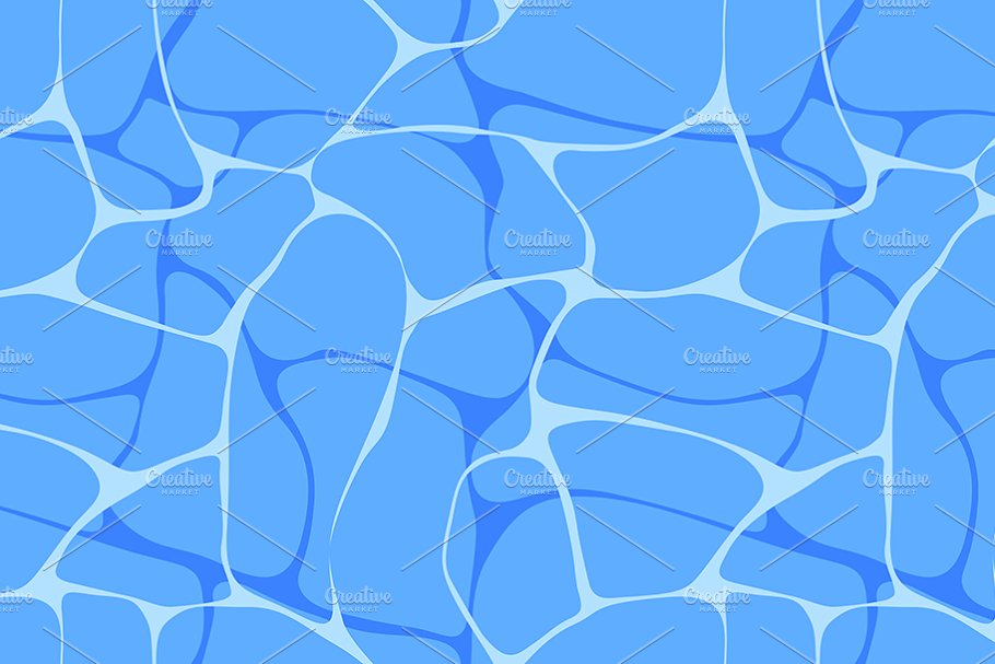 Water seamless pattern preview.