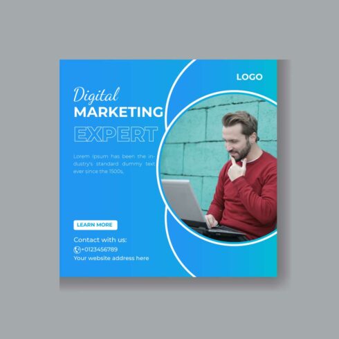 Digital Marketing Social Media Post main cover